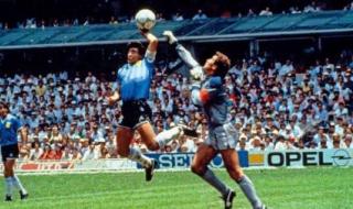 马拉多纳上帝之手进球 马拉多纳上帝之手进球